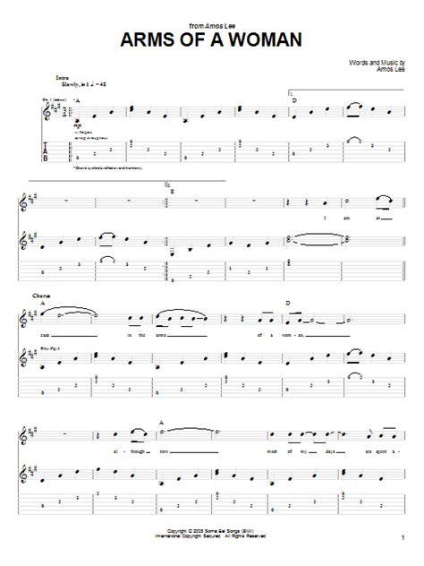 arms of a woman chords|arms of a woman guitar.